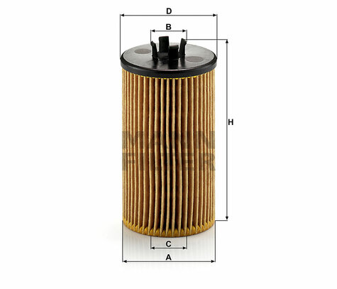 Olejový filter MANN HU 612/2x