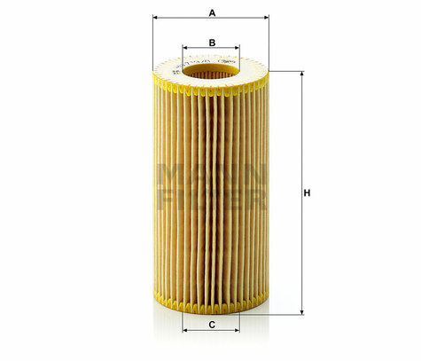 Olejový filter MANN HU 719/8x