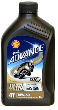 Shell Advance Ultra 4T 15W-50 1l