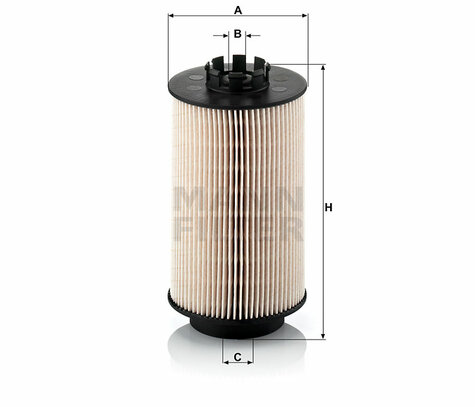 Palivový filter MANN FILTER PU 1059 x