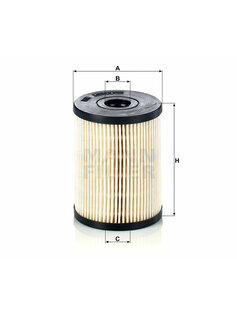 Palivový filter MANN PU 8013z