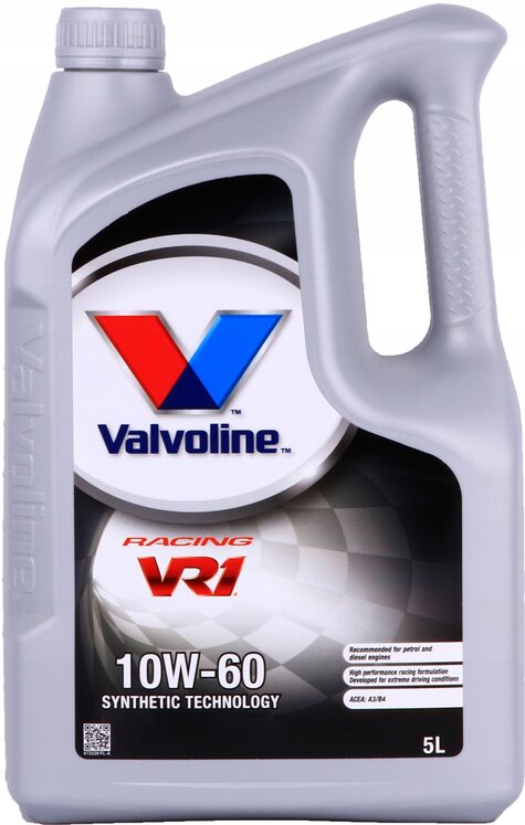 VALVOLINE VR1 RACING 10W-60 5L