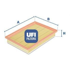 Vzduchový filter UFI Filters 30.183.00