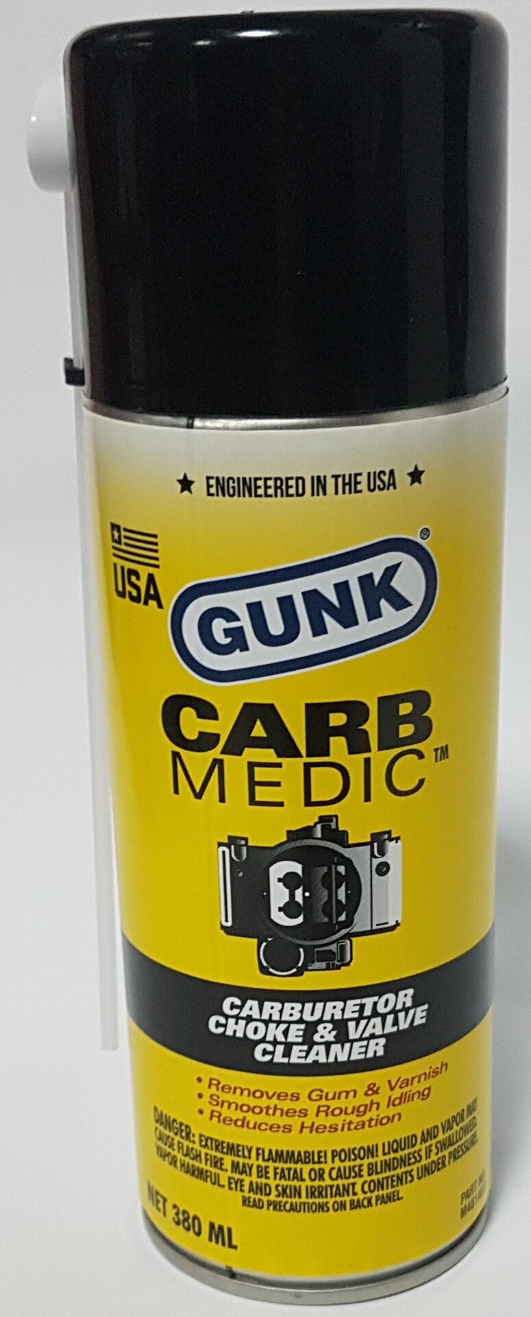 Liquid Carb Medic Carburetor Cleaner GUNK carb cleaner carburetor and choke  cleaner carburetor cleaner