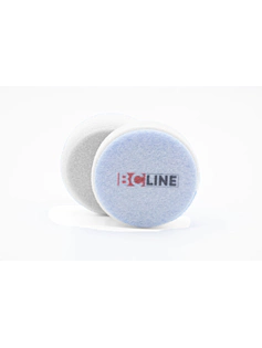 BC LINE leštiaci kotúč na suchý zips 150mm x 25mm vysoko tvrdý biely