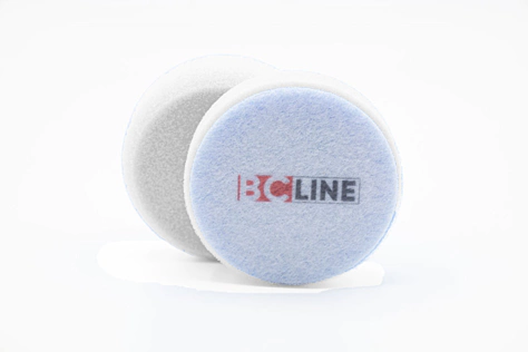 BC LINE leštiaci kotúč na suchý zips 150mm x 25mm vysoko tvrdý biely