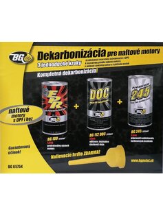 BG 6575 KIT dekarbonizácie diesel DPF 3x325 ml