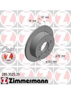 Brzdový kotúč ZIMMERMANN 285.3525.20