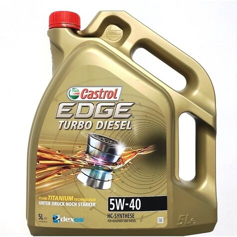Castrol EDGE TURBO DIESEL 5W-40 5L