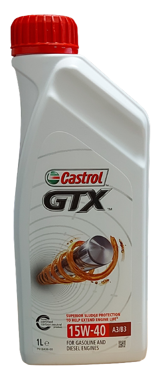 Castrol GTX A3/B3 15W-40 1L
