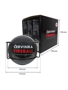 ČERVINKA FIRE BALL Automatické hasiace zariadenie