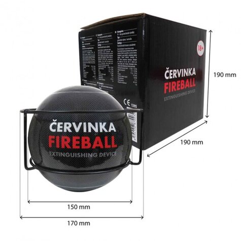 ČERVINKA FIRE BALL Automatické hasiace zariadenie
