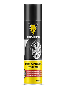 COYOTE Oživovač vonkajších plastov a pneumatík 400ml