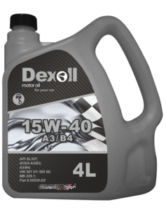 Dexoll 15W-40 A3/B4 4l