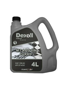 Dexoll M7ADS III+ 15W-40 TURBO+ 4l