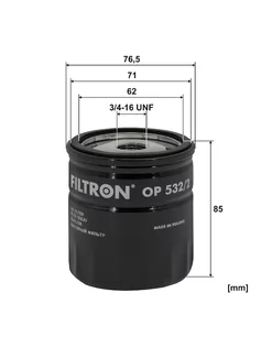 FILTRON OP532/2 Olejový filter