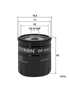 FILTRON OP532/2 Olejový filter