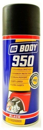 HB BODY 950 spray čierny 400ml