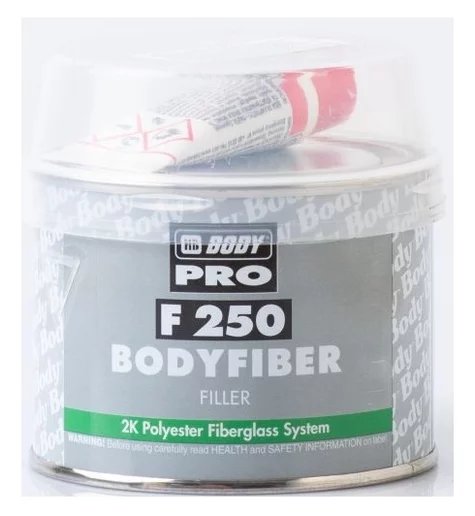 HB BODY bodyfiber F250 - tmel so sklenným vláknom 250g