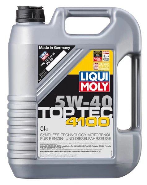 Liqui Moly 9511 Top Tec 4100 5W-40 5l
