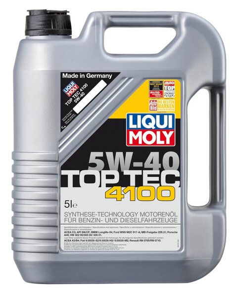 Liqui Moly 9511 Top Tec 4100 5W-40 5l