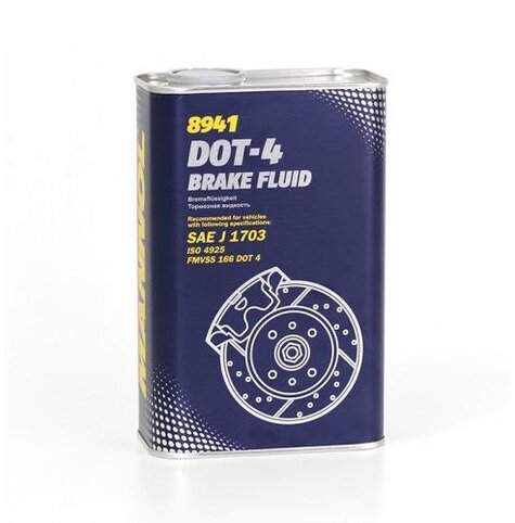 Mannol Brake Fluid DOT 4 0.5L