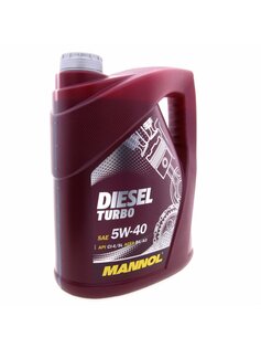 MANNOL Diesel Turbo 5W-40 5L