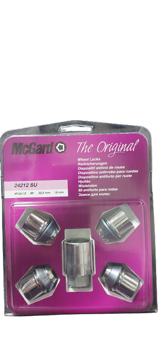 McGard Bezpečnostné matice M12x1,5 32,5mm 27,7mm (24212 SU)