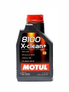 Motul 8100 X-Clean+ C3 5W-30 1l