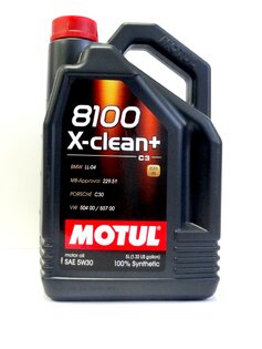 Motul 8100 X-Clean+ C3 5W-30 5l