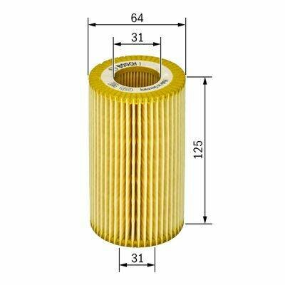 Olejový filter BOSCH 1 457 429 244