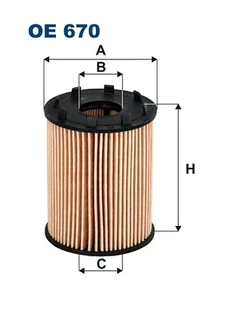Olejový filter Filtron OE670