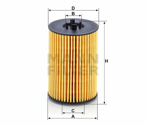 Olejový filter MANN FILTER HU 7020 z