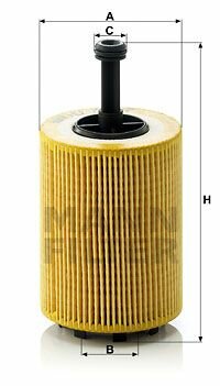 Olejový filter MANN FILTER HU 719/7 x