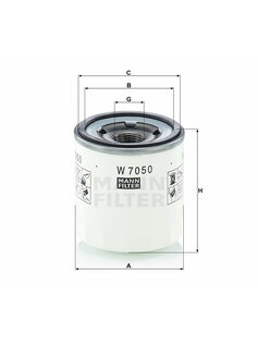 Olejový filter MANN W 7050