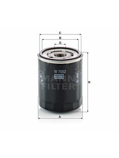 Olejový filter MANN W 7052