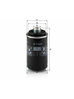 Olejový filter MANN W 719/45