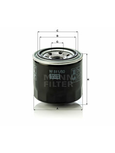 Olejový filter MANN W 811/80