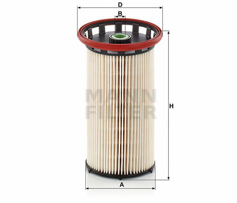 Palivový filter MANN FILTER PU 8028