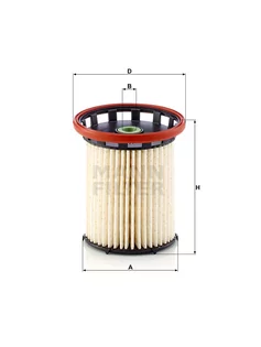 Palivový filter MANN PU 8021