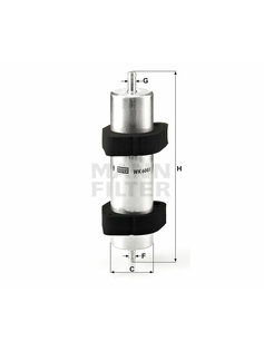 Palivový filter MANN WK 6003