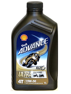 Shell Advance Ultra 4T 15W-50 1l