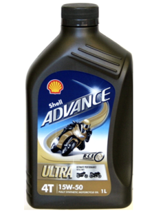 Shell Advance Ultra 4T 15W-50 1l