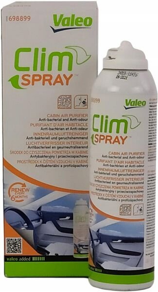 VALEO Clim Spray 698899 - Čistič klimatizácie 125ml