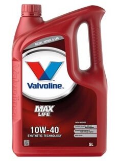 VALVOLINE MAXLIFE 10W-40 5L