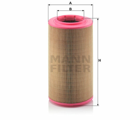 Vzduchový filter MANN FILTER C 17 237