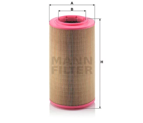 Vzduchový filter MANN FILTER C 17 237