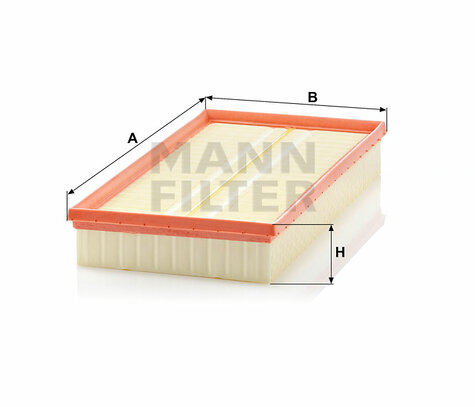 Vzduchový filter MANN FILTER C 37 153