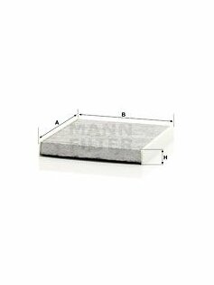 Vzduchový filter MANN FILTER CUK26009
