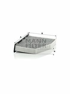Vzduchový filter MANN FILTER CUK2939